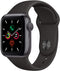 For Parts: APPLE WATCH 5 GPS 40 SPACE GRAY ALUM BLACK CRACKED SCREEN/LCD AND NO POWER