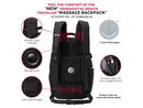 Swissdigital Neptune Massage Backpack – 15.6? Laptop Pocket – Large Capacity –