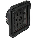 KICKER 46L7T122 L7T L7-THIN 12 Subwoofer Dual 2-OHM 600 WATT - BLACK/RED - Like New