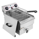 Winado 24.9QT Capacity Electric Deep Fryer Time Control Oil Filtration - NEW - Brand New