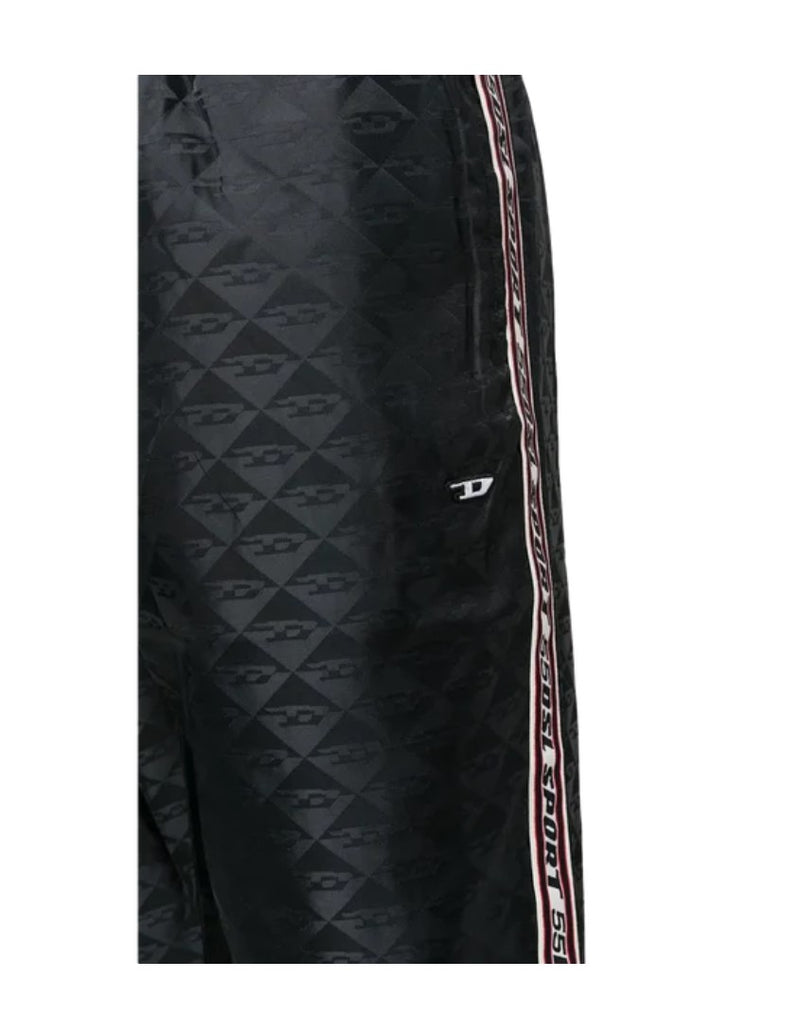 DIESEL AMWB-BYOOM-HT21 TROUSERS - SIZE: MEN L - BLACK - Brand New