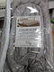 CALVIN KLEIN KING SIZE 3-PIECE COTTON REVERSIBLE STRIPE COMFORTER SET - GRAY - Like New