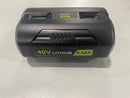 JOROMOV 6500MAH EXTEND CAPACITY REPLACEMENT FOR RYOBI 40V BATTERY - BLACK/GREEN - Like New