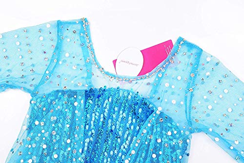 JERRIS APPAREL GIRLS PRINCESS COSTUME BIRTHDAY PARTY CHRISTMAS FANCY DRESS UP - Like New