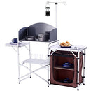 CampLand Aluminum Height Adjustable Folding Table Lightweight B071937HYX-NEW - Brand New