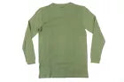 BLUE ICE CLOTHING OLIVE GREEN LARGE WAFFLE SWEATER MENS - SIZE: MEN S - OLIVE - Brand New
