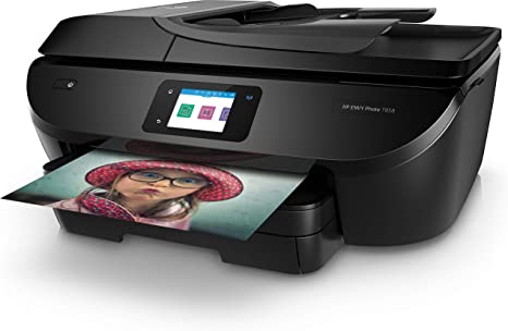 HP ENVY 7858 Wireless All-in-One Inkjet Printer 6484529 - Black - Like New