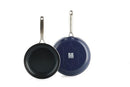 Blue Diamond 2 Piece Nonstick Frying Pan Set - Blue (B07Q2H6DDB) - Like New