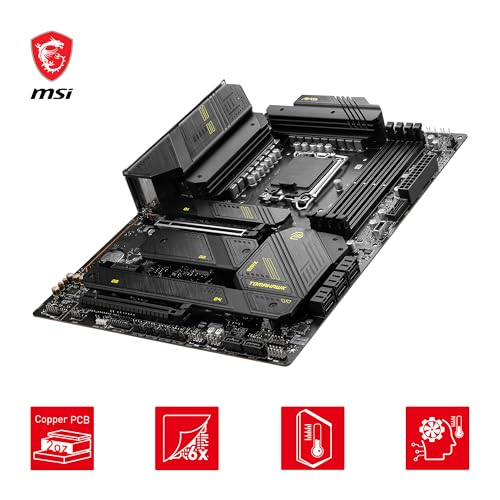 MSI MAG Z790 TOMAHAWK MAX WIFI GAMING MOTHERBOARD ATX LGA 1700 - Black - Like New