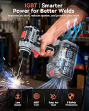 PLOWIC PORTABLE WELDING MACHINE, 2026 NEXT-GEN 110V MMA135 - GRAY - Like New
