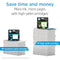 HP 62XL HIGH-YIELD INK CARTRIDGES FOR HP PRINTERS C2P05AN - BLACK - Brand New