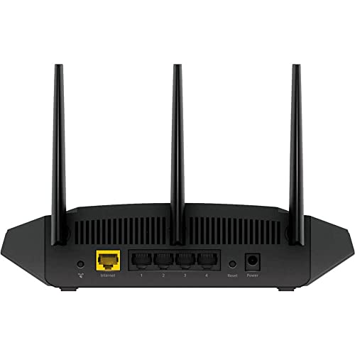 NETGEAR WI-FI 6 IEEE 802.11AX ETHERNET WIRELESS ROUTER RAX10 - BLACK - Like New