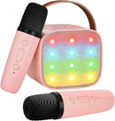 HuiJuKeJi Kids Karaoke Machine Portable Speaker 2 Wireless - Scratch & Dent