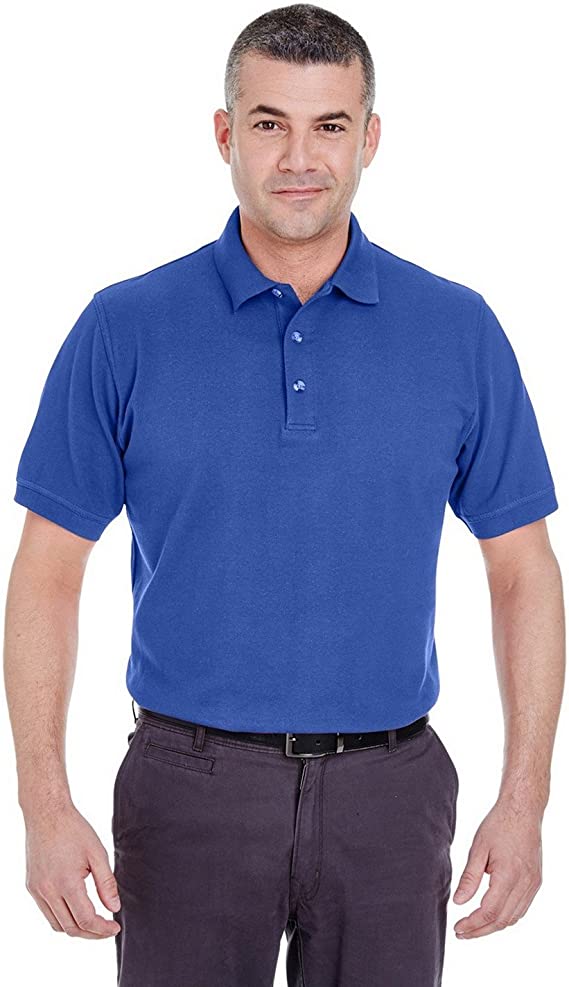 8535 UltraClub Men's Classic Pique Polo New