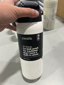OWALA WHITE 32OZWITH BLACK LID - WHITE - Like New