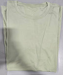 GENERIC UNI-SEX T-SHIRT 71% RAYON, 25% POLYAMIDE - SIZE: L - LIGHT OLIVE - Like New