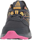 WT410CG7 NEW BALANCE WOMEN'S 410 V7 TRAIL RUNNING GRAY/PINK/ORANGE SIZE 9.5 - Like New