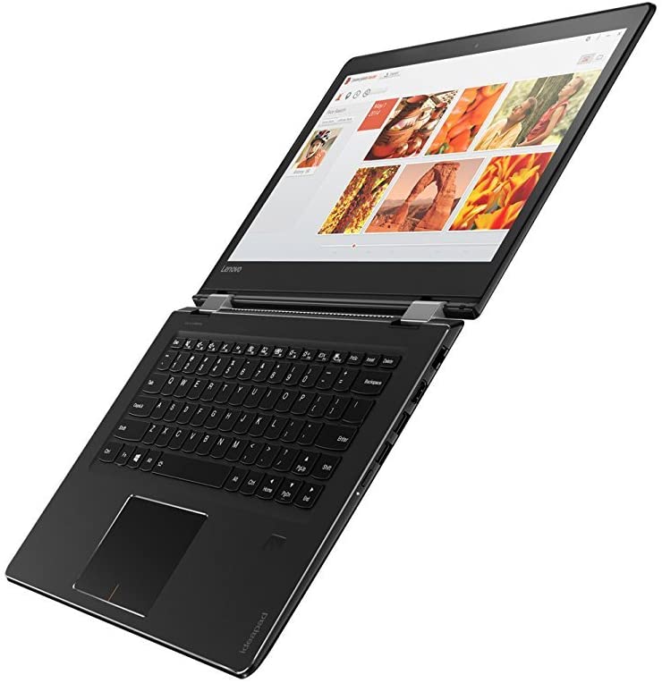 LENOVO FLEX 4 2-in-1 14 FHD TOUCH i5-7200 8 256GB SSD FPR BLACK 80VD0008US - Like New
