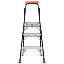 Little Giant Ladders AirWing 5ft Fiberglass Stepladder 15285-001 - BLACK - Like New