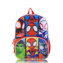 MARVEL SPIDEY & FRIENDS KIDS' 14" BACKPACK - BLUE - Like New