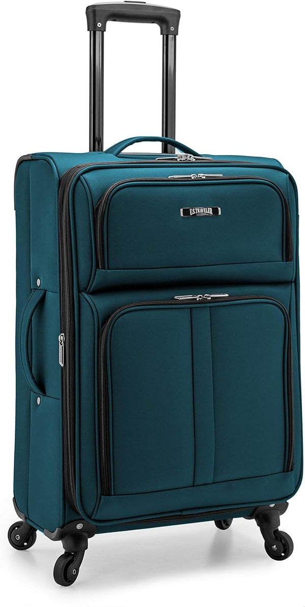 U.S. TRAVELER Anzio Softside Expandable Spinner Luggage Medium - Scratch & Dent