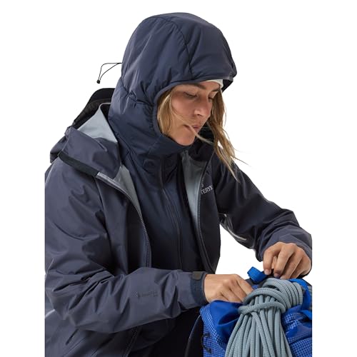 17309 ARC'TERYX ATOM HOODY WOMEN'S BLACK SAPPHIRE XS - Brand New