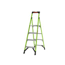 LITTLE GIANT LADDER SYSTEMS MIGHTYLITE 6' MODEL 300 LB FIBERGLASS - GREEN - Like New