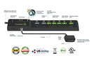 B07DGGT9Q8 Tripp Lite 7-outlet AV Advanced PowerStrip+ TLP80PS MULTIPLE OUTPUTS - Brand New