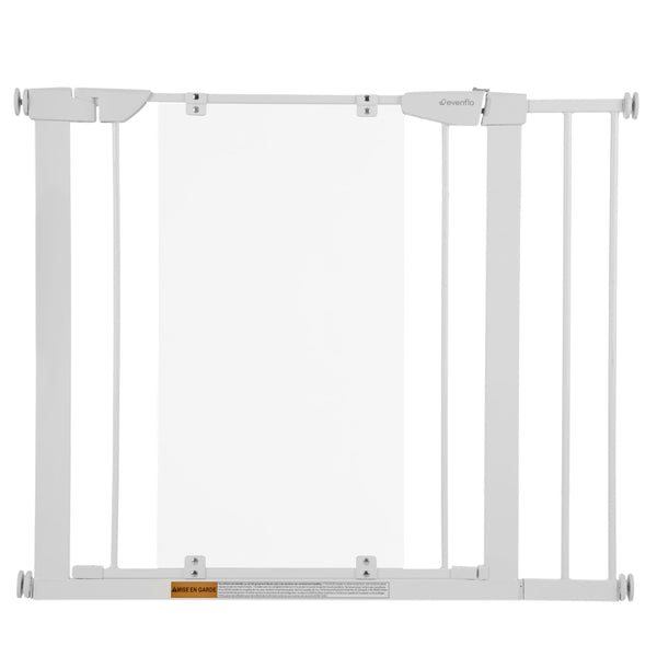 EVENFLO EASY WALK-THRU CLEAR GATE - CLEAR - Brand New