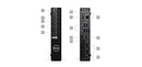 DELL OPTIPLEX 5080 MICRO I5-10500 16 256 SSD INTEL UHD GRAPHICS 630 - BLACK - Like New