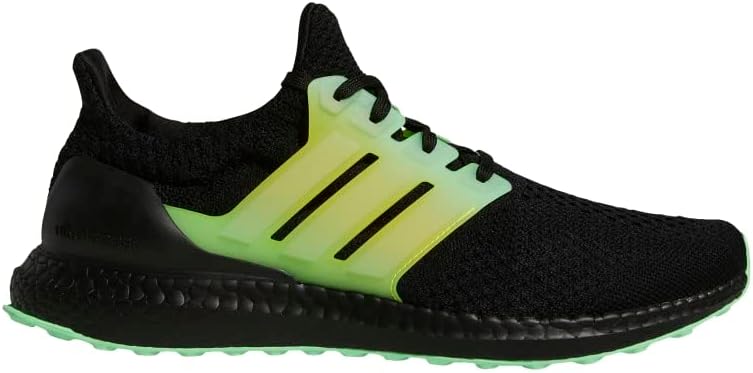 ADIDAS ULTRABOOST 5.0 DNA SHOES MEN'S MEN 9 - CORE BLACK/CLOUD WHITE/BEAM GREEN - Brand New