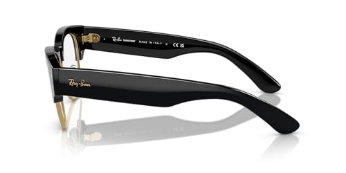 RAY BAN RAY-BAN UNISEX SUNGLASSES GOLD FRAME 53MM RB0316-BLACK/GOLD/CLEAR-53 - Like New