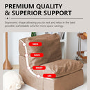 N&V Folding 2-in-1 Couch with Two Cushions Couch Memory Foam (B0CCNNWYTK) - Brand New