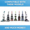 HOOVER 7" STAIN TOOL BRUSH FOR HOOVER CARPET CLEANER COMPATIBLE - BLACK - Like New