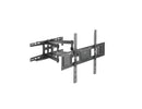 AUDSTER FULL-MOTION TV WALL MOUNT FITS MOST 37"-92" FLAT & CURVED TVS - BLACK - Like New
