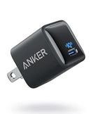 ANKER POWERPORT III NANO 18W USB C WALL CHARGER - BLACK - Scratch & Dent