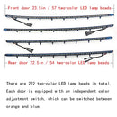CHUANGHUI Car Interior Door LED Lighting Ambient Light Trim Strip - BLUE - Brand New