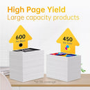 LEMERO INK CARTRIDGE REPLACEMENT FOR 212XL 4PCS - BLACK - Brand New