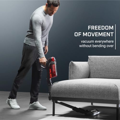 ROWENTA CORDLESS VACUUM CLEANER X-FORCE FLEX 12.60 VACUUM - RED - Like New