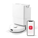 Roborock Q REVO Robot Vacuum and Mop with Multifunctional Dock - WHITE - Like New