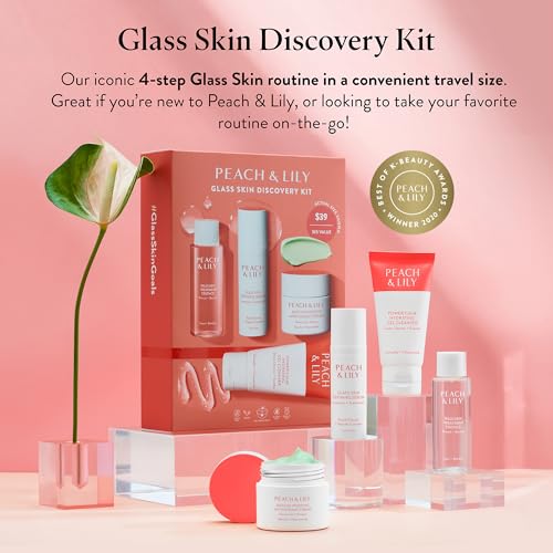 PEACH & LILY GLASS SKIN DISCOVERY KIT PL-SKINDISCOVERKIT-PINK - PINK - Brand New
