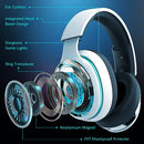 Gtheos Gaming Headset for PS4 PS5 Fortnite Call of Duty FPS Gamers - White - Like New
