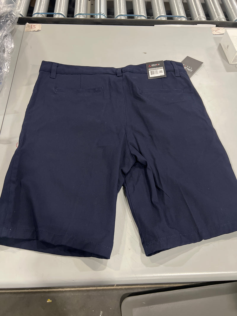 GALAXY BY HARVIC MEN'S SHORTS - SIZE: MEN 32 - NAVY - Brand New