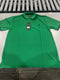 TIGER WOLF 3 BUTTON POLLO SHIRT - SIZE: MEN L - GREEN/BLACK - Like New