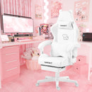 VIGOSIT CAT EARS PU LEATHER GAMING CHAIR - WHITE - Like New
