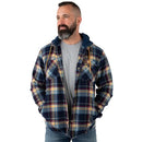 2038-3819 FIELD & STREAM MEN'S WIDGEON WAFFLE HOODED FLANNEL SHIRT 2XL PLAID - Brand New
