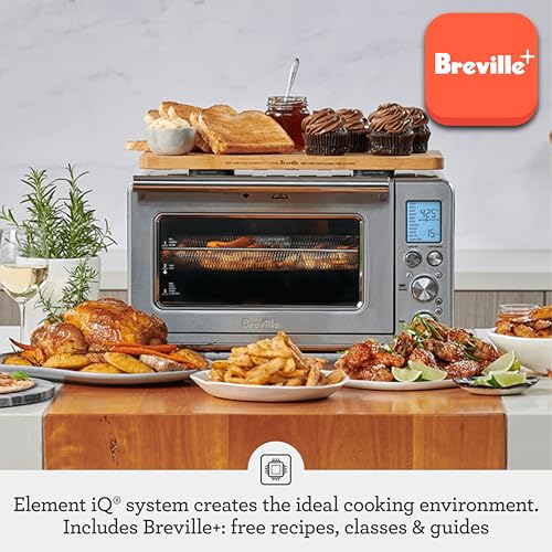 BREVILLE BOV860BSS OVEN AIR FRYER CONVECTION OVEN - BRUSHED STAINLESS STEEL - Like New
