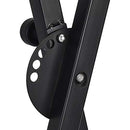 AMAZON BASICS KEYBOARD AND PIANO STAND ADJUSTABLE HEIGHT SINGLE-X-SHAPE - BLACK - Like New