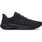 UNDER ARMOUR MEN'S CHARGED PURSUIT 3 BIG LOGO RUNNING SHOE SIZE: MEN 12 BLACK - Like New