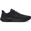 3026518 UNDER ARMOUR CHARGED PURSUIT 3 BIG LOGO MEN'S BLACK SIZE 11 - Like New